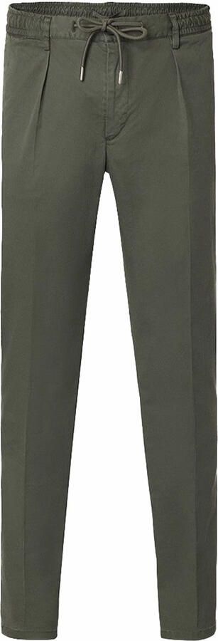 Profuomo Comfortabele Army Sportcord Chino Green Heren - Foto 9