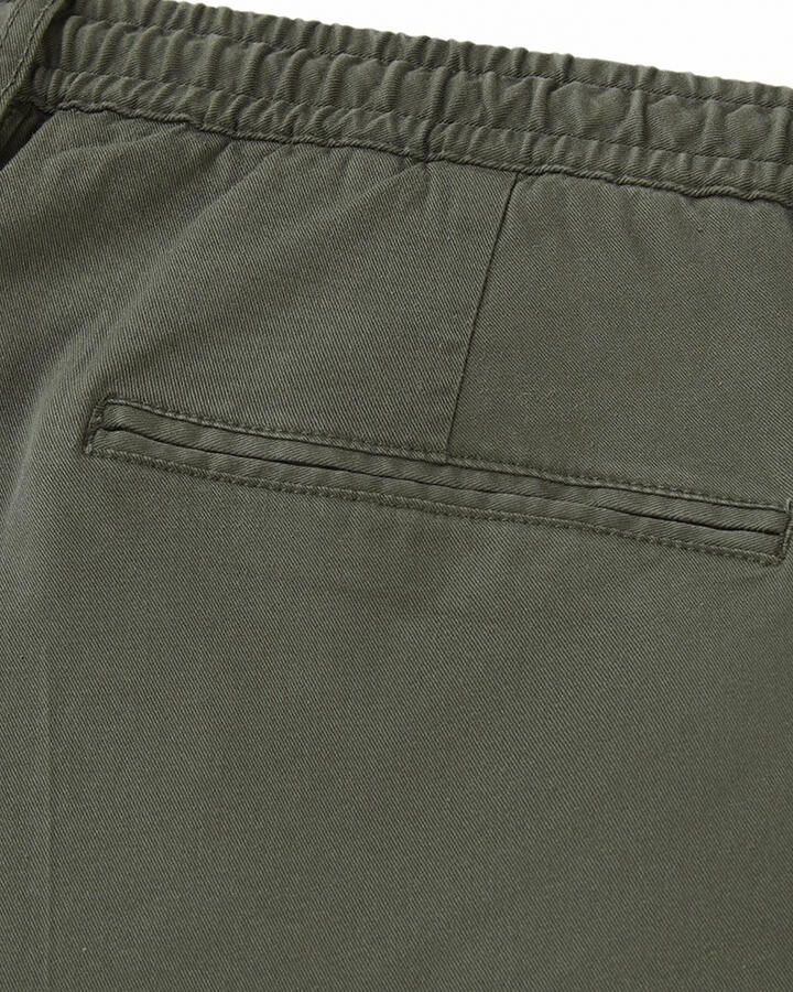 Profuomo Comfortabele Army Sportcord Chino Green Heren - Foto 2