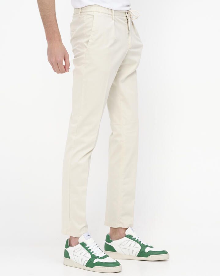 Profuomo Heren Chino Broek in Zand Beige Heren - Foto 3