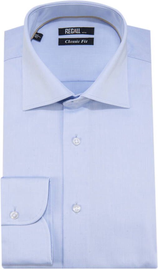 Recall Classic fit Heren Overhemd Extra lange mouwen