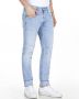 Replay Donkerblauwe Slim Fit Stretch Jeans Blue Heren - Thumbnail 1