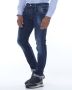 REPLAY slim fit jeans ANBASS-Slim Fit Hyperflex donkerblauw - Thumbnail 3