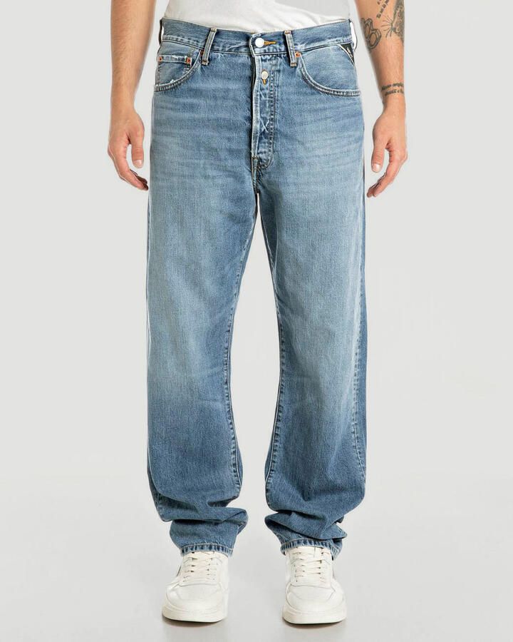 Replay Straight Jeans 12 OZ RECYCLED M9Z1 .000.800 764 - Foto 5