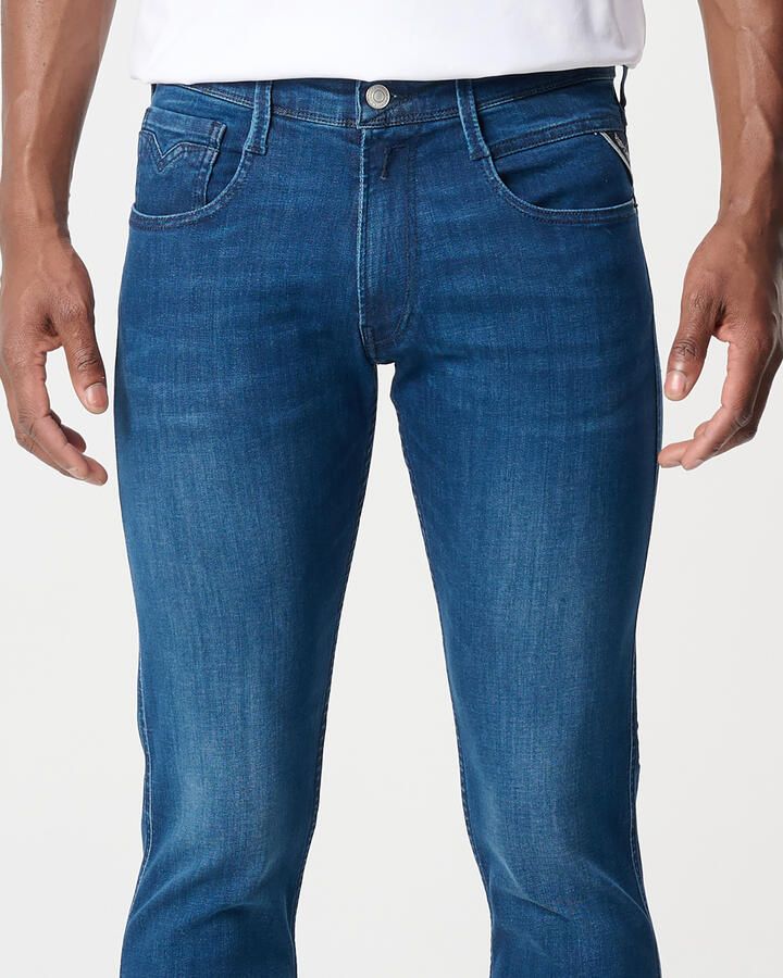 REPLAY ANBASS slim fit jeans medium blue - Foto 5