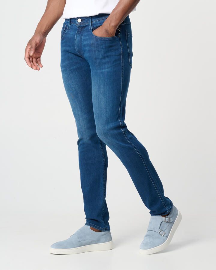 REPLAY ANBASS slim fit jeans medium blue - Foto 6