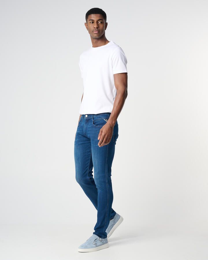 REPLAY ANBASS slim fit jeans medium blue - Foto 7
