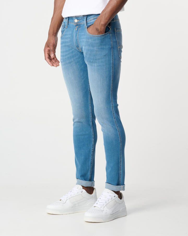 REPLAY ANBASS slim fit jeans medium blue - Foto 4