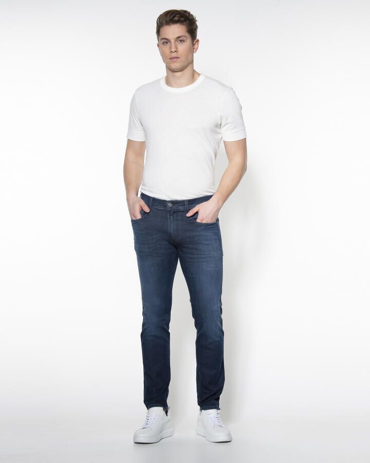 Replay Anbass Hyperflex jeans blauw M914 661 E05 007 Blauw Heren - Foto 3