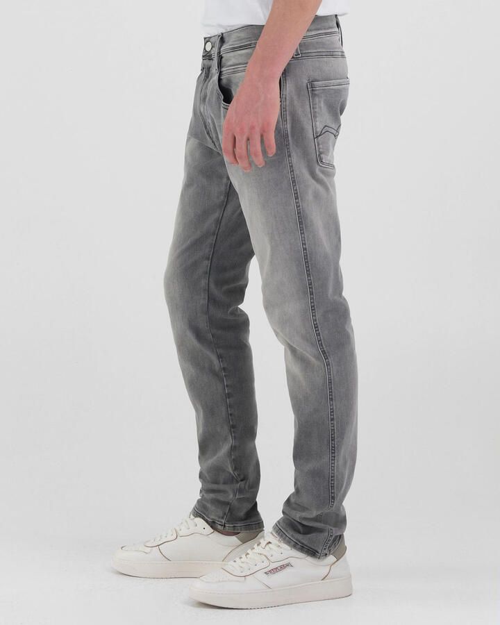 Replay Slim fit jeans in used-look model 'ANBASS' - Foto 2