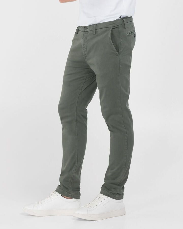 Replay Groene chino broek Green Heren - Foto 5