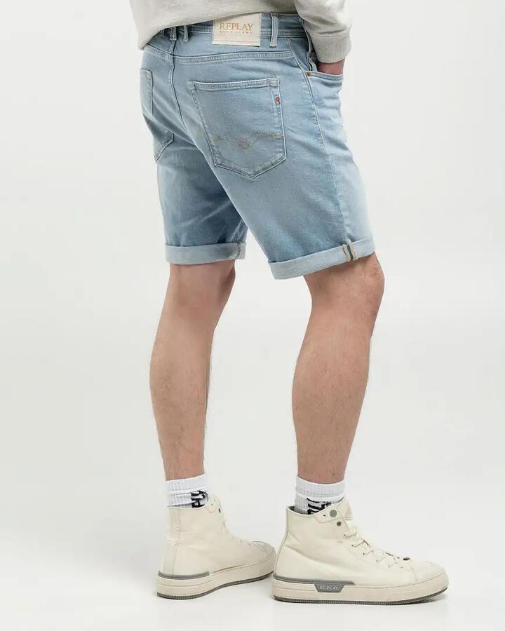 REPLAY Heren Jeans Rbj.981 Short Lichtblauw - Foto 2