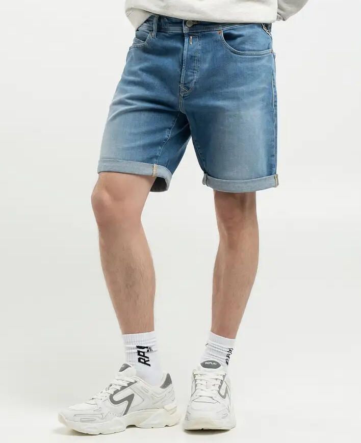 REPLAY Heren Jeans Rbj.981 Short Blauw - Foto 5