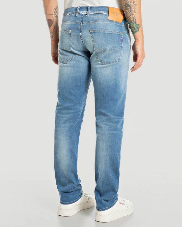 REPLAY GROVER straight leg straight leg jeans blauw - Foto 2