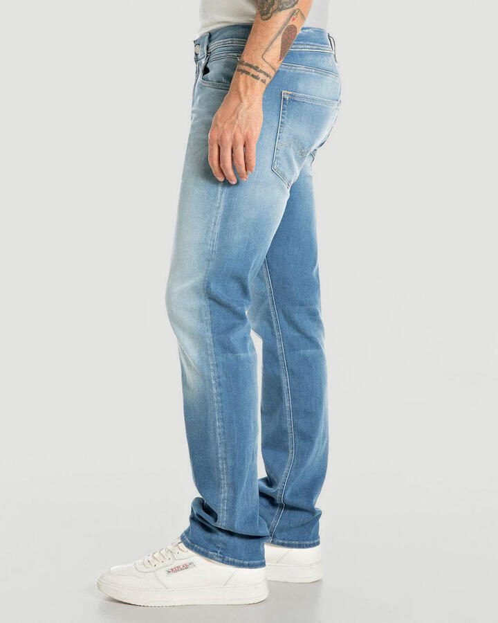 REPLAY GROVER straight leg straight leg jeans blauw - Foto 3