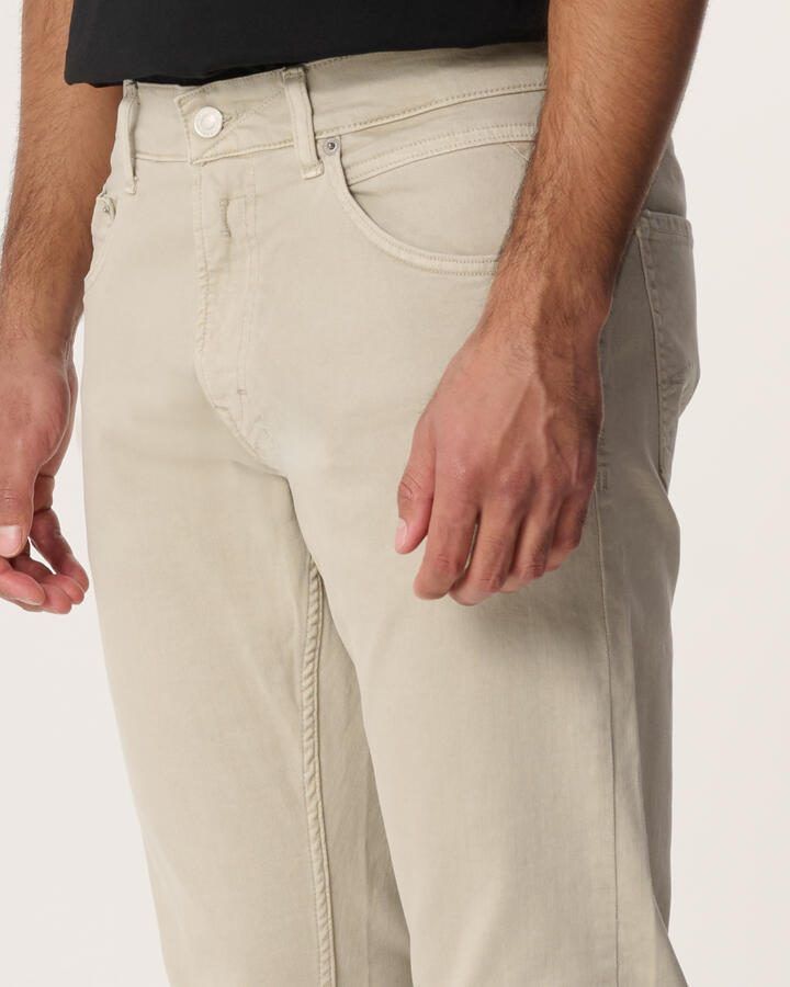 REPLAY tapered fit jeans MICKYM grijs - Foto 4