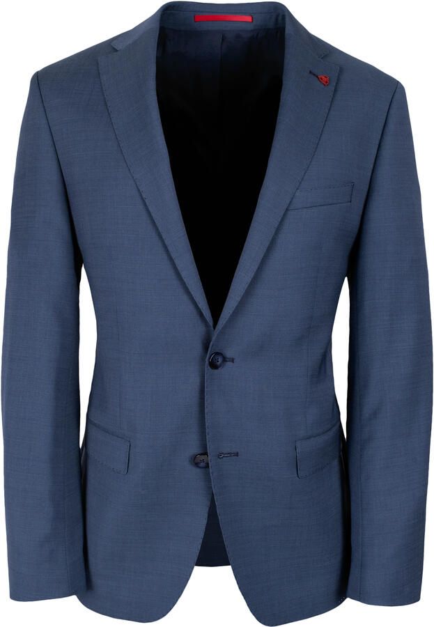 Roy Robson 2-knoops colbert van pure scheerwol met reverskraag - Foto 7