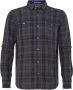Scotch & Soda Donkergroene Casual Overhemd Regular-fit Checked Flannel Shirt - Thumbnail 2