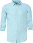 Scotch & Soda Lichtblauwe Casual Overhemd Regular Fit Garment-dyed Linen Shirt - Thumbnail 2