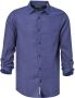 Scotch & Soda Donkerblauwe Casual Overhemd Regular Fit Garment-dyed Linen Shirt - Thumbnail 3