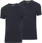 Slater 2-pack T-shirt Basic Extra Lang O-neck Navy - Thumbnail 2