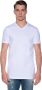 Slater T-shirt 2-pack T-shirt Basic Extra Lang V-neck Wit - Thumbnail 2