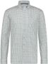 State of Art Casual Blauw Bedrukt Overhemd Blue Heren - Thumbnail 1