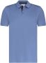 State of Art Blauwe polo met korte mouwen Blue Heren - Thumbnail 1
