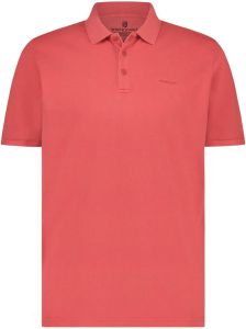 State of Art Pique Polo Rood Heren