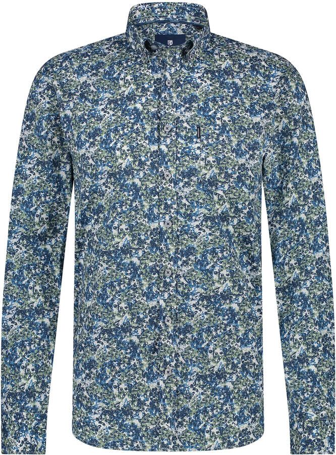State of Art casual overhemd donkerblauw
