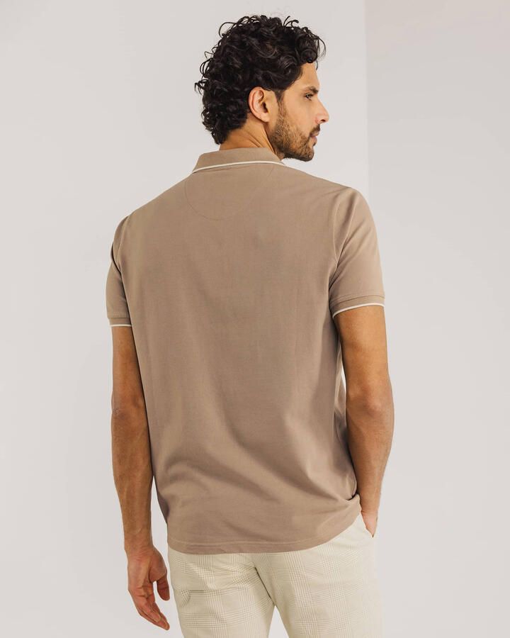 State Of Art T-shirt Poloshirt Piqué Bruin - Foto 7