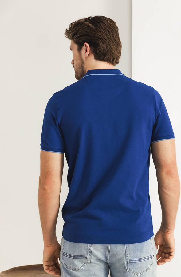 State Of Art T-shirt Poloshirt Piqué Kobaltblauw - Foto 7