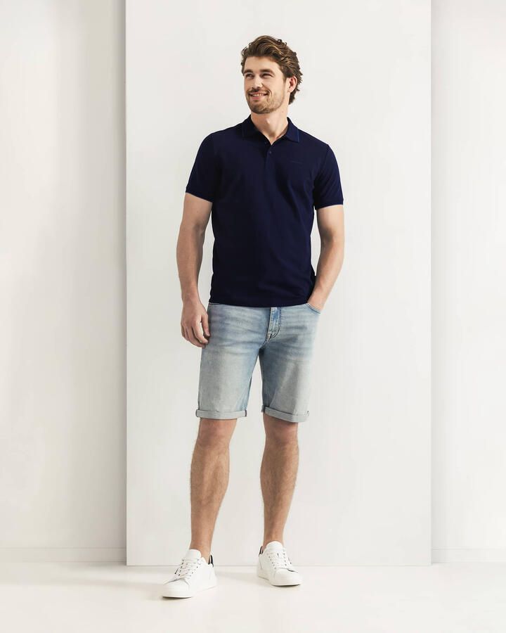 State Of Art T-shirt Poloshirt Piqué Navy - Foto 2