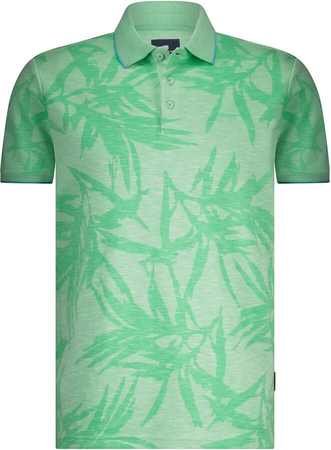 State Of Art T-shirt Poloshirt Faded Leaf Groen - Foto 2