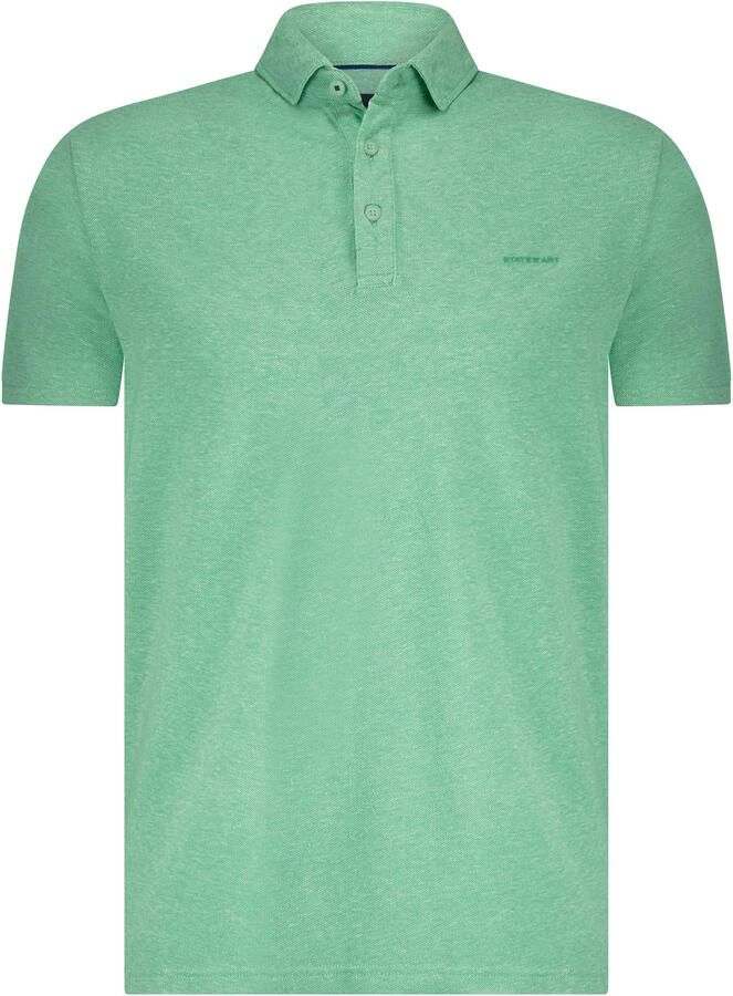State Of Art T-shirt Poloshirt Piqué Melange Groen - Foto 5