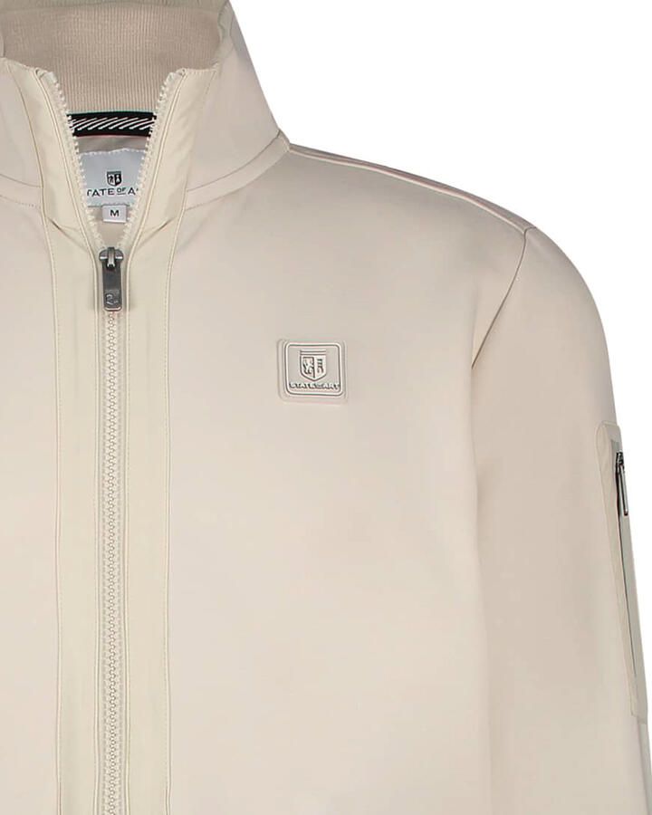 State of Art sweatvest beige - Foto 2