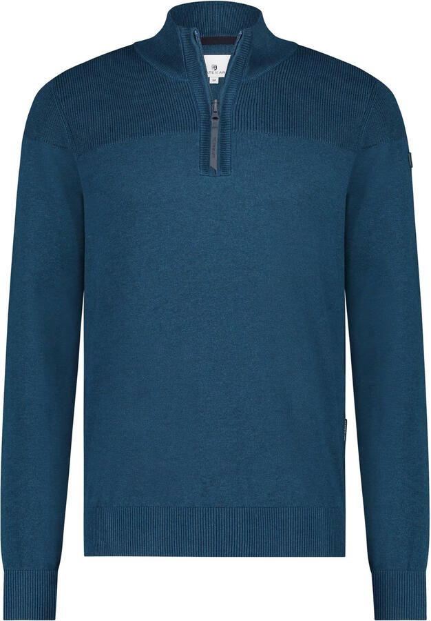 State of Art Sportzip Pullover Blue Heren