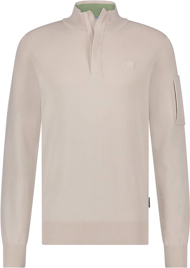 State of Art Sportzip Pullover Beige Heren