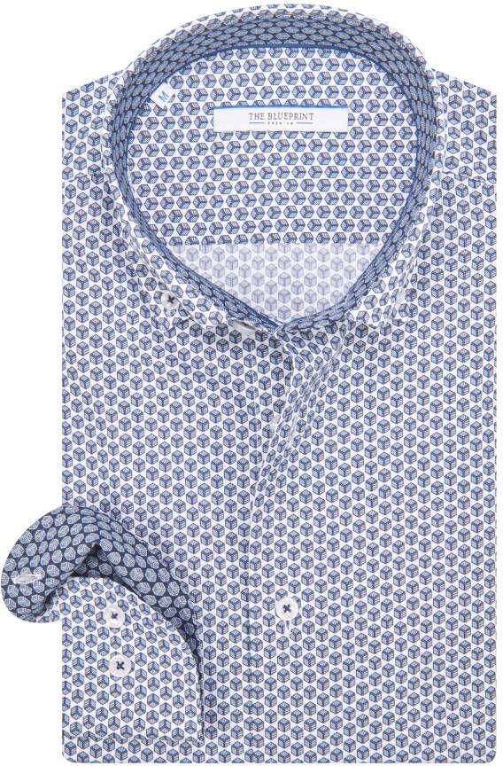 The blueprint premium Casual Heren Overhemd LM