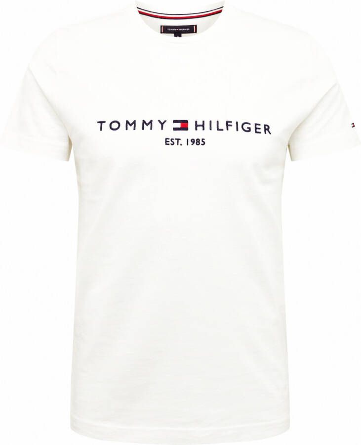 Tommy Hilfiger Wit Print T-shirt Mannen Herfst Winter White Heren - Foto 10