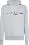 Tommy Hilfiger Grijze Trui Effen Katoenmix NorHeren Pasvorm Gray Heren - Thumbnail 5