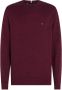 Tommy Hilfiger Luxe Pima Org Ctn Cashmere Trui Red Heren - Thumbnail 1