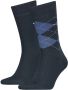 Tommy Hilfiger Sokken TH MEN SOCK CHECK 2P met klassiek argyle-ontwerp (2 paar 2 paar) - Thumbnail 2
