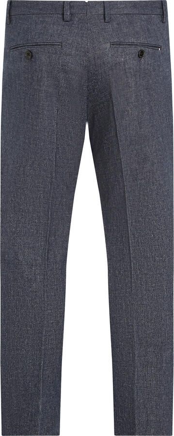 TOMMY HILFIGER Heren Broeken Bleecker Fake Solid Wool Look Donkerblauw - Foto 5