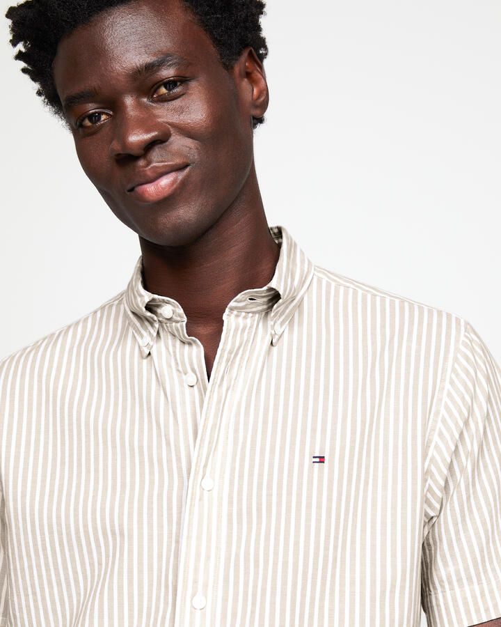 Tommy Hilfiger Overhemd met korte mouwen W-CO LI CLASSIC STP RF SHIRT - Foto 2