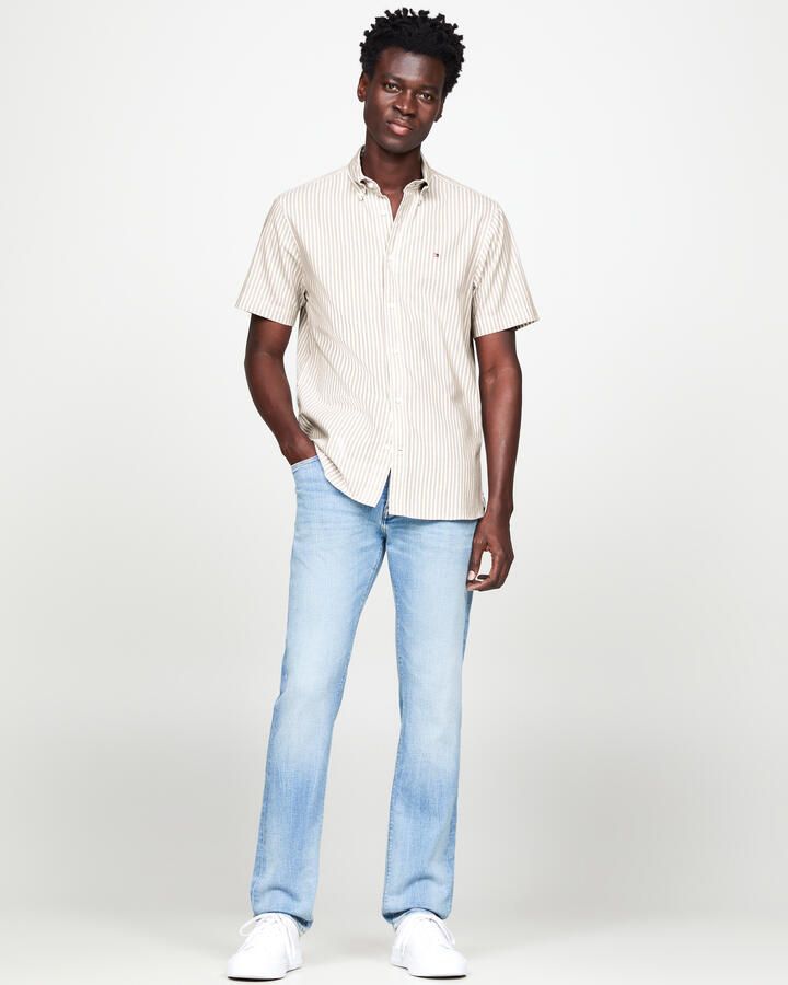 Tommy Hilfiger Overhemd met korte mouwen W-CO LI CLASSIC STP RF SHIRT - Foto 3