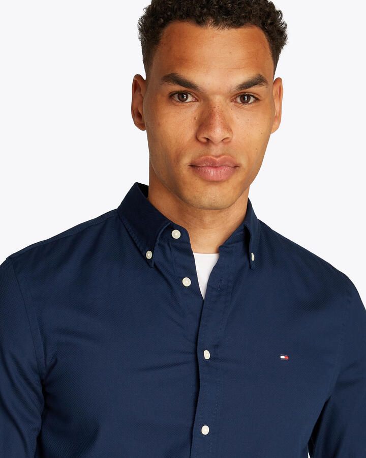 Tommy Hilfiger Slim fit vrijetijdsoverhemd van puur katoen - Foto 2