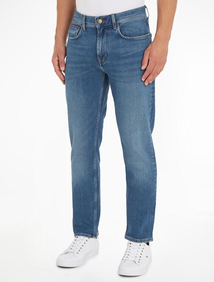 Tommy Hilfiger Straight jeans Denton van katoen-denim met stretch - Foto 6