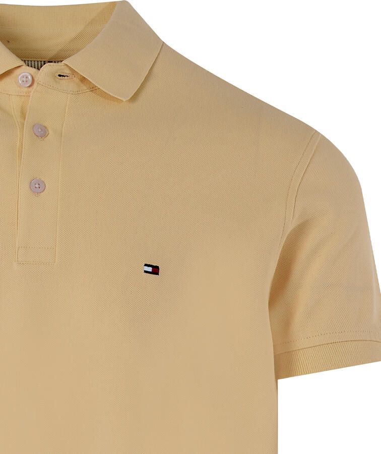 Tommy Hilfiger Poloshirt 1985 SLIM POLO van iets gestructureerd piqué