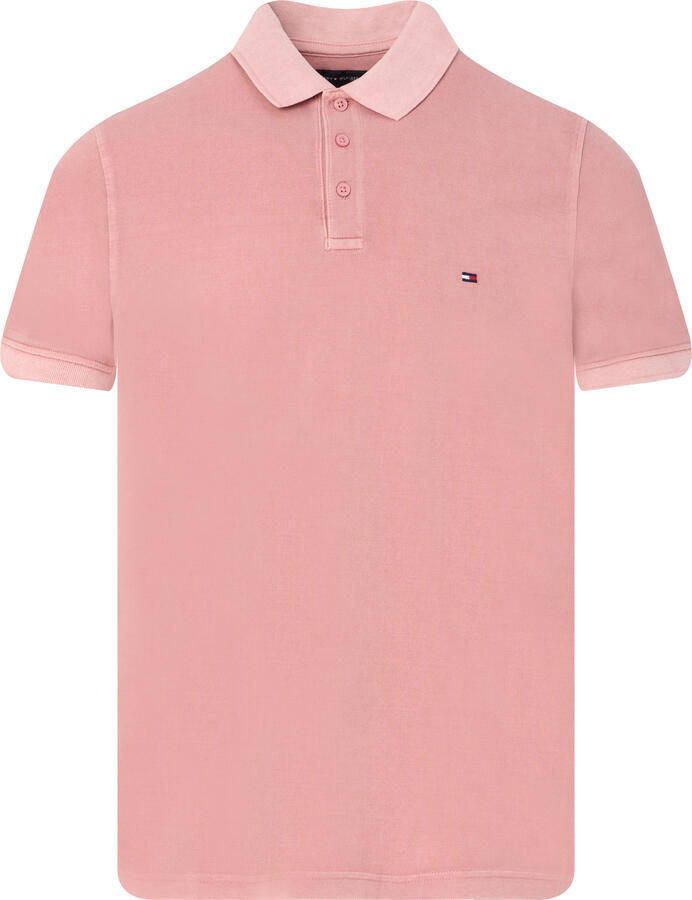 Tommy Hilfiger Poloshirt GARMENT DYE REG POLO licht gewassen uitstraling - Foto 3