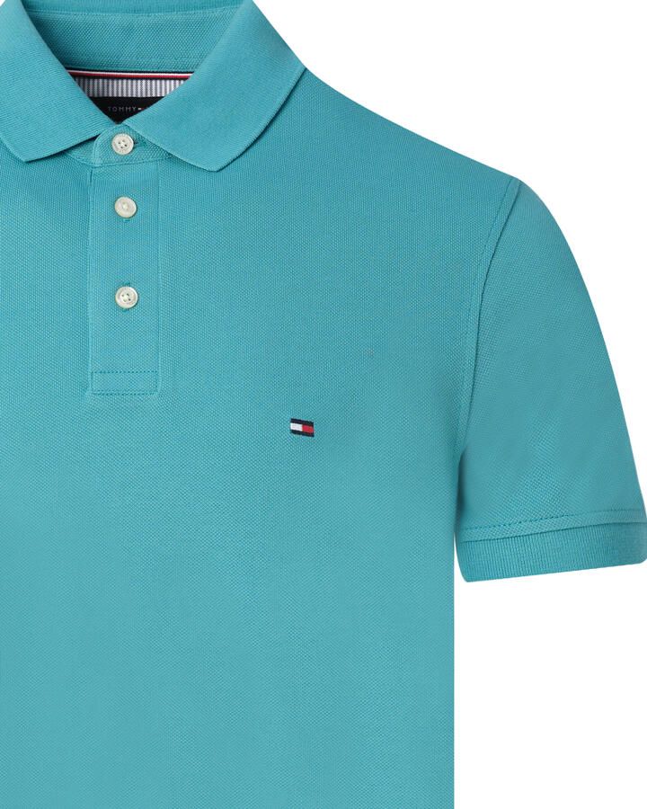 Tommy Hilfiger slim fit polo 1985 blauw